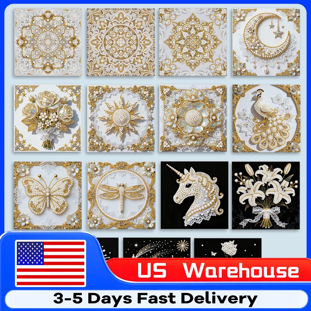 DIY Pearl Painting Kit for Hom - Resin Art Frame ulasan dan harga