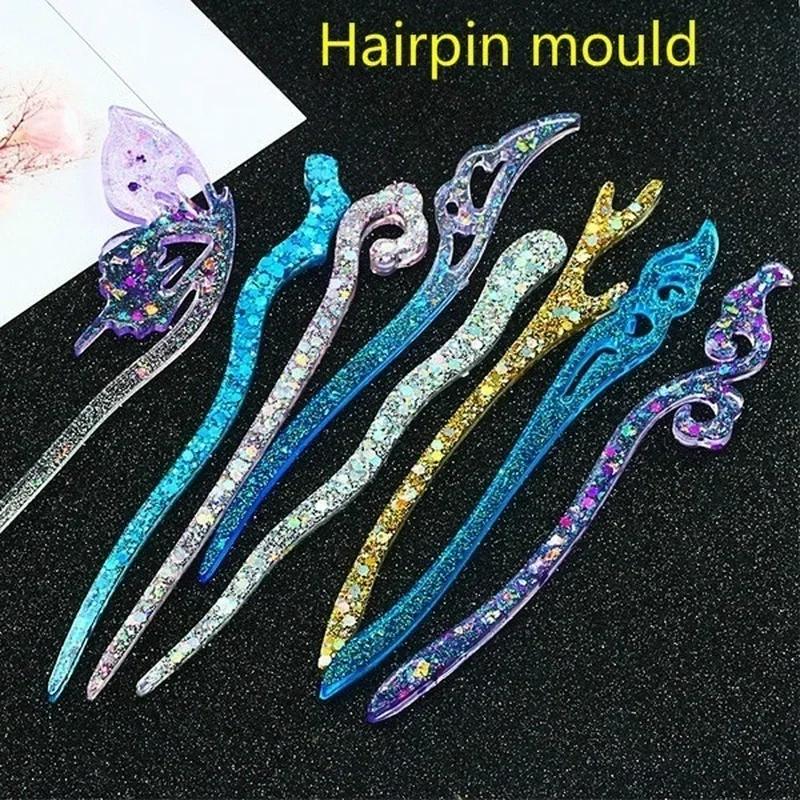 New Transparent Hairpin Silico - Resin Art Materials Kit ulasan dan harga