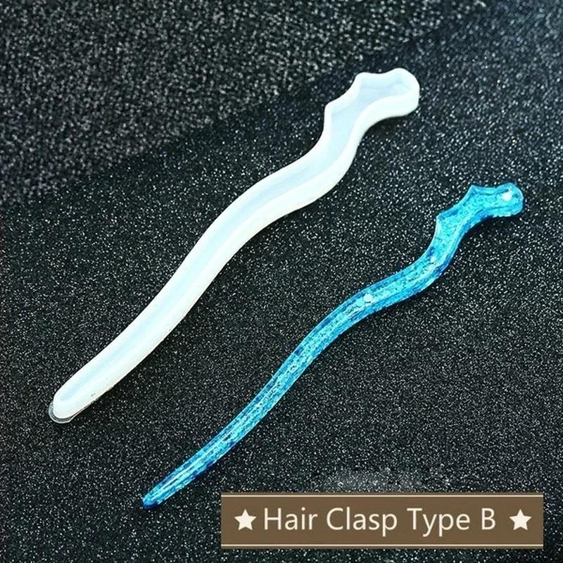 New Transparent Hairpin Silico - Resin Art Materials Kit ulasan dan harga