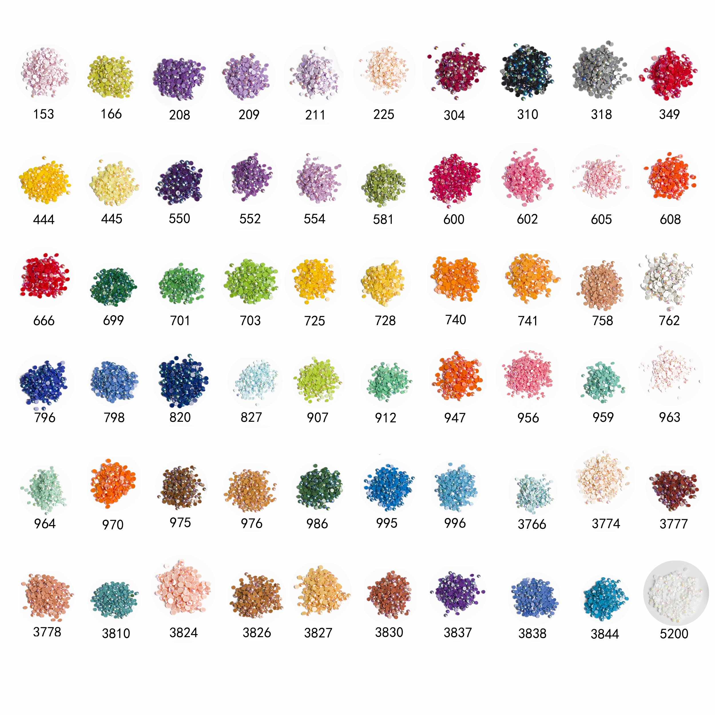 Single Color AB Diamond Beads  - Resin Art Canvas ulasan dan harga