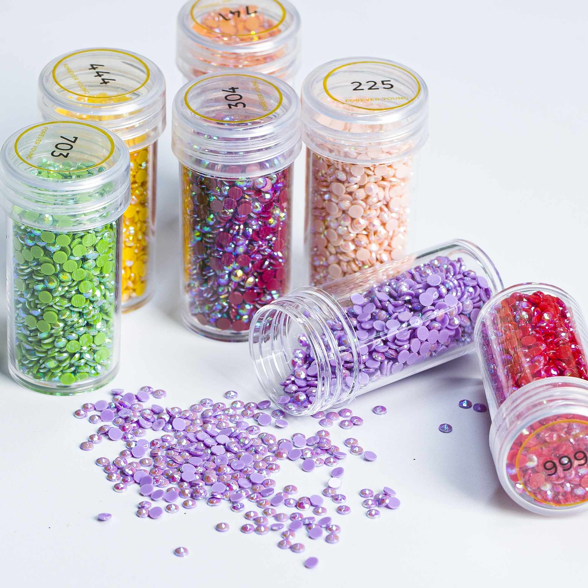 Single Color AB Diamond Beads  - Resin Art Canvas ulasan dan harga