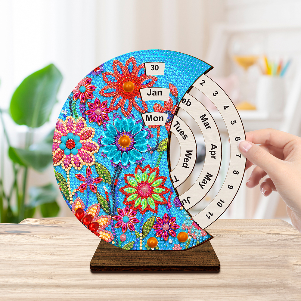 HOMFUN Diamond Painting Perpet - Resin Art With Wood ulasan dan harga