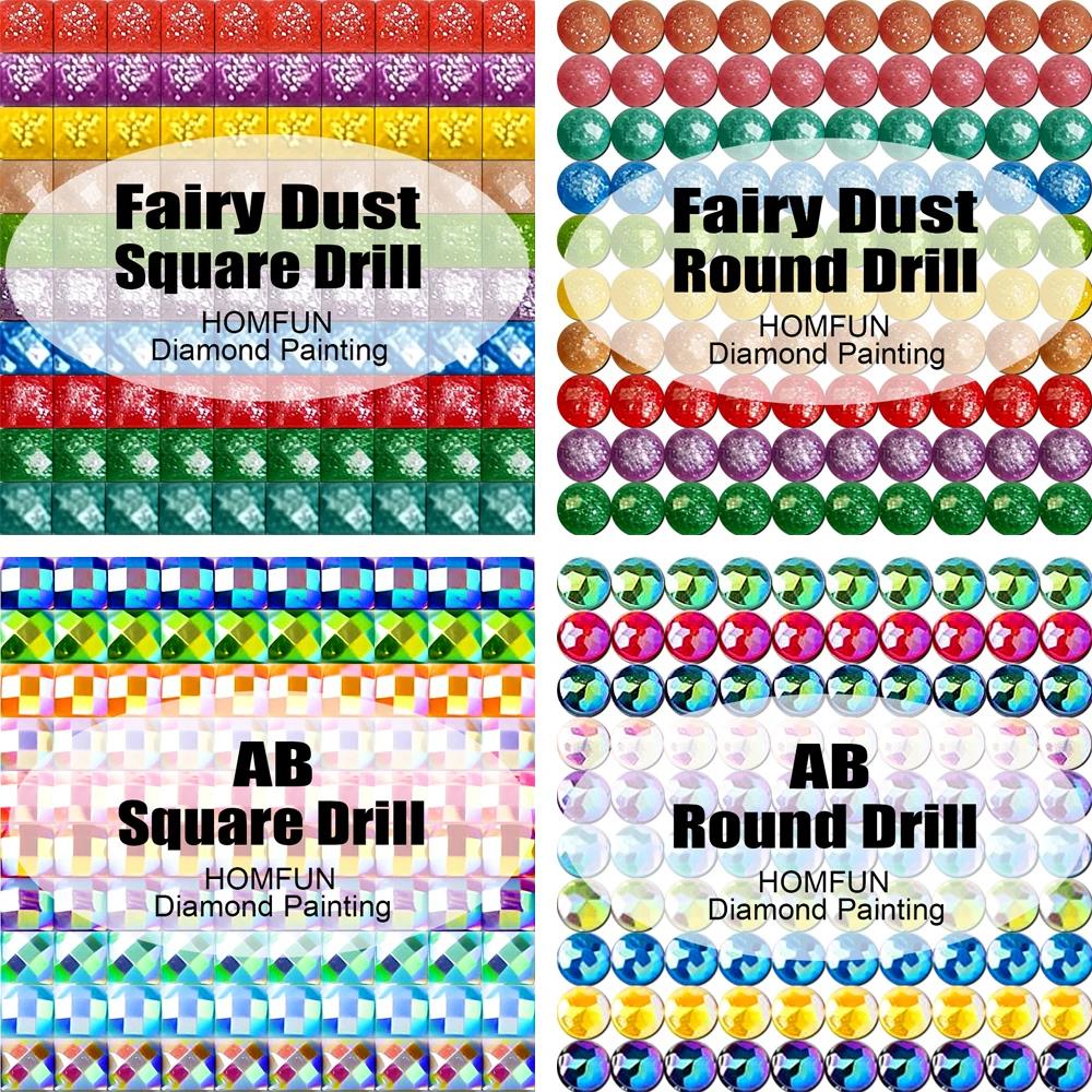 HOMFUN Fairy Dust AB Diamond P - Resin Art Guide Book ulasan dan harga