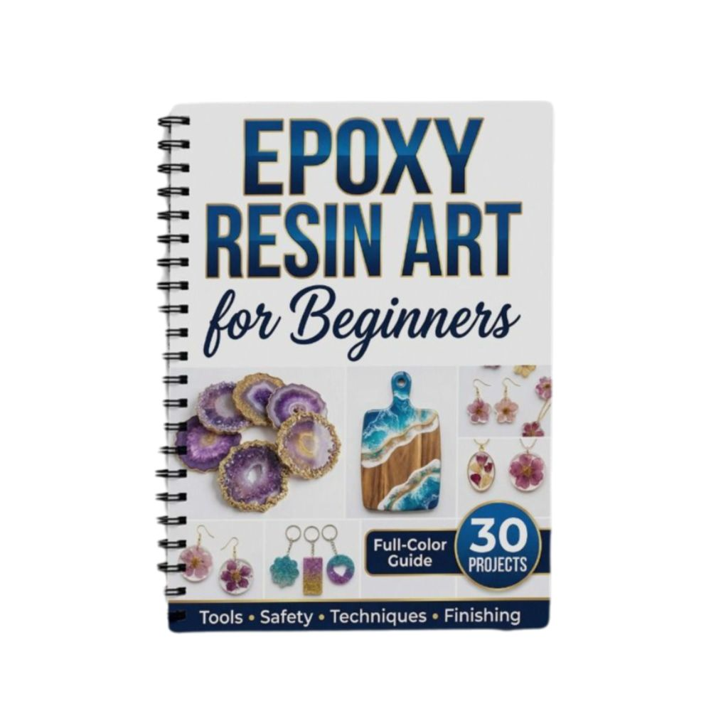 Step-by-Step Epoxy Resin Art H - Resin Art Guide Book ulasan dan harga
