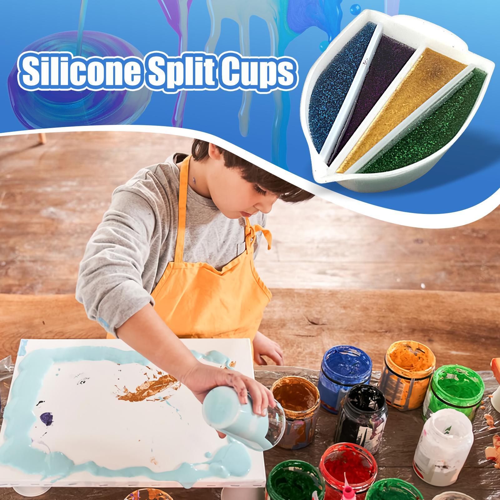 Split Cups For Paint Pouring S - Resin Art Pouring ulasan dan harga
