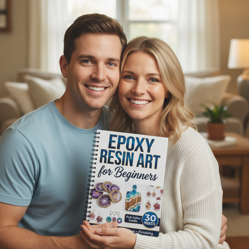 Epoxy Resin Art Book Guide Lea - Resin Art Guide Book ulasan dan harga