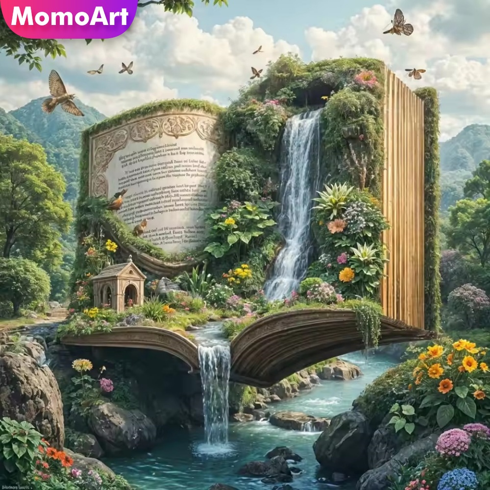 Momoart Full Square Round Diam - Resin Art Guide Book ulasan dan harga