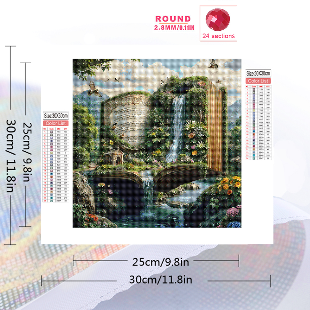 Momoart Full Square Round Diam - Resin Art Guide Book ulasan dan harga