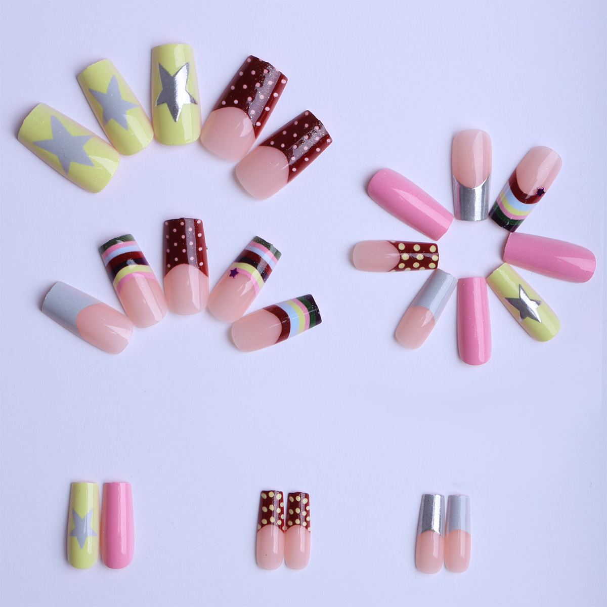24pcs Dopamine Rainbow Graffit - Resin Art Painting ulasan dan harga