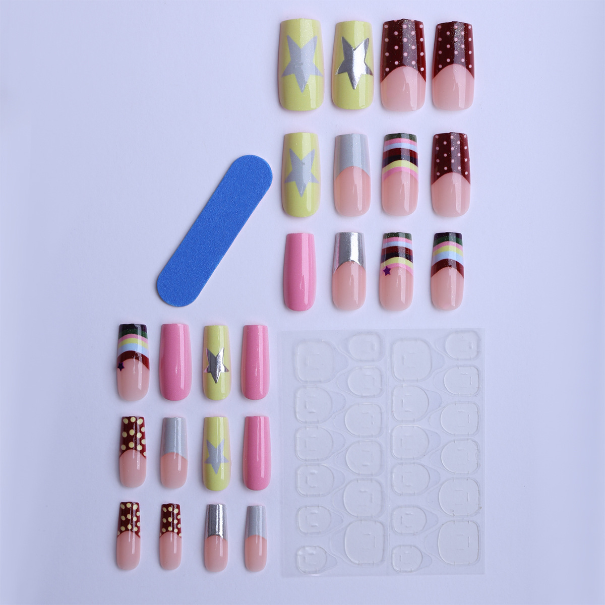 24pcs Dopamine Rainbow Graffit - Resin Art Painting ulasan dan harga