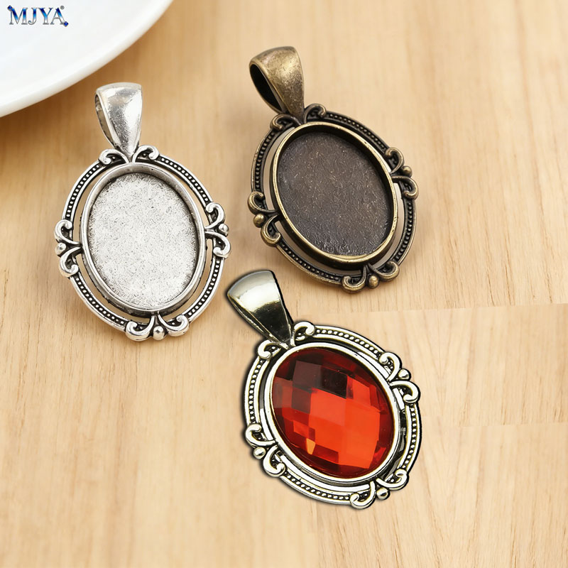 MJYA 10pcs Vintage Pendant Set - Resin Art Materials Kit ulasan dan harga