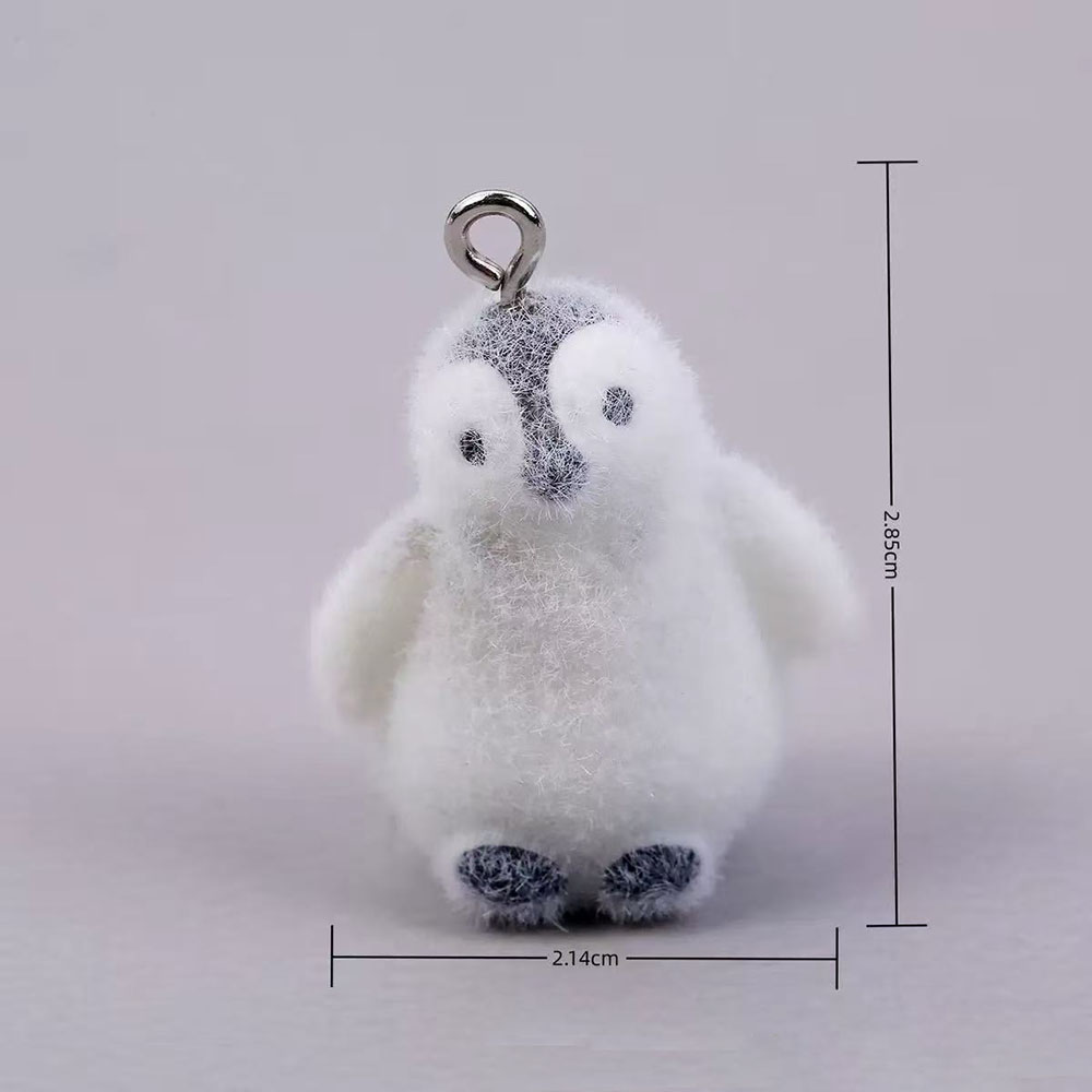 5pcs Flocking Small Penguin Re - Resin Art Materials Kit ulasan dan harga