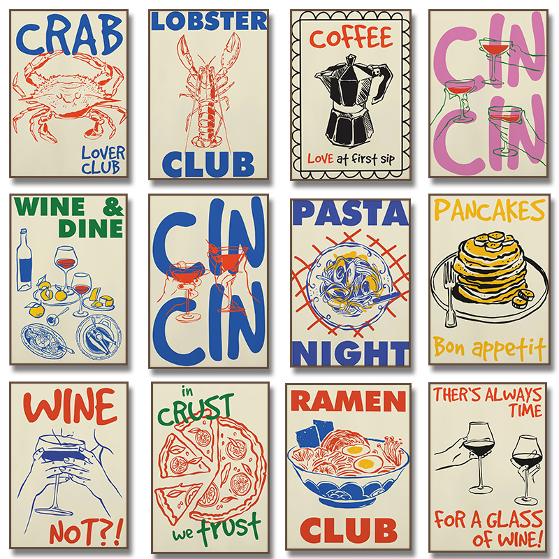 Trendy Coffee Cheers Print Pos - Resin Art Canvas ulasan dan harga